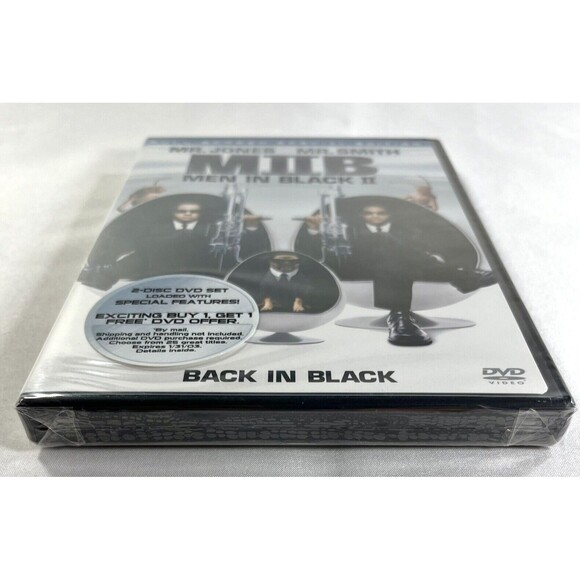 Men in Black II DVD 2002 2-Disc Set Special Edition Full Screen Factory Sealed - Picture 4 of 8